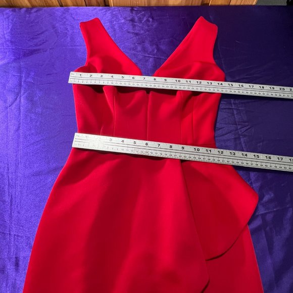 📌Black Halo Eve By Laurel Berman Lady in Red Evening - Formal - Prom Dress - Picture 11 of 16